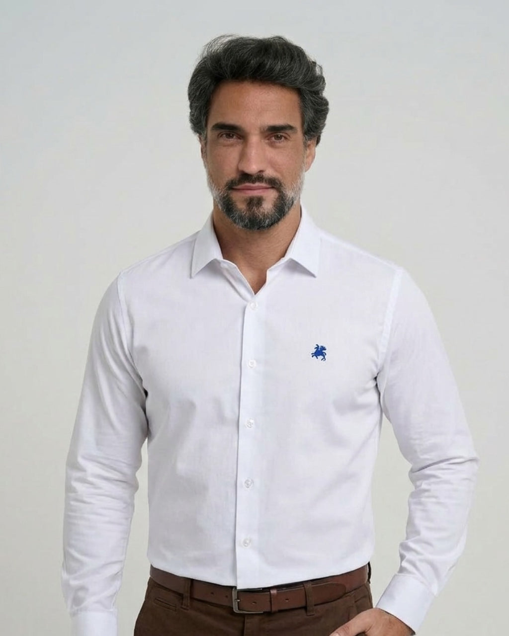 Camisa social branca