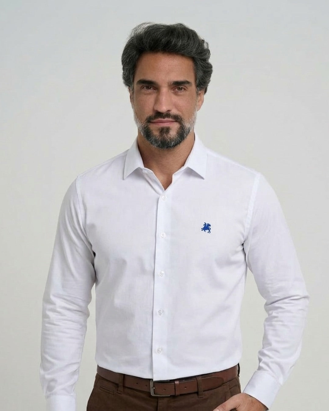 Camisa social branca